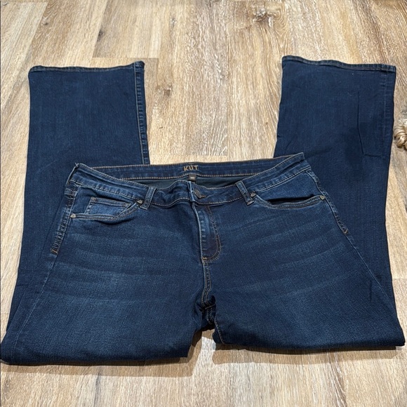 Kut from the Kloth Size 14 Blue Boot Cut Jeans with Classic Style - Picture 1 of 14